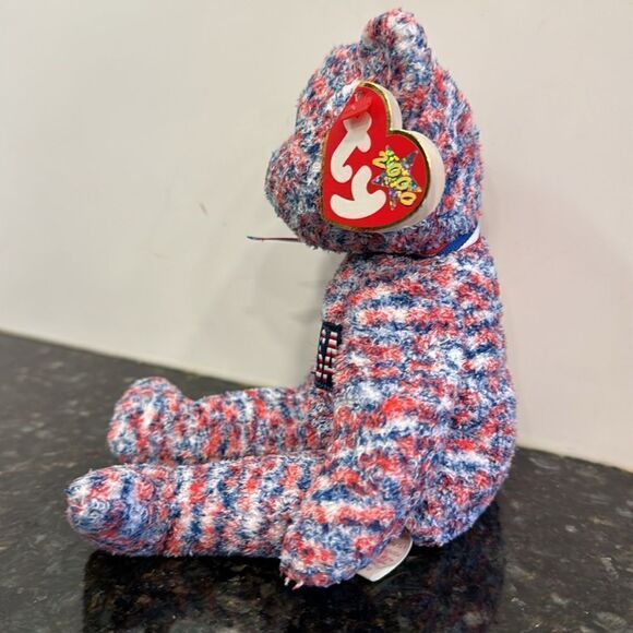 Vintage 2000 Ty Beanie Babies USA 9" Bean Bag Plush With Tags - Picture 3 of 10